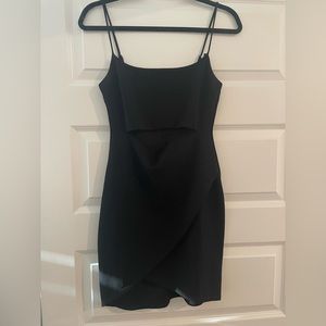 Black cutout dress